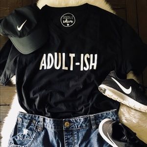 Adult-Ish Graphic Tee